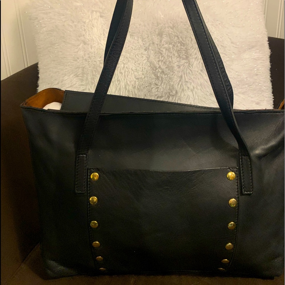 Georgia Milani Genuine Italian Leather tote